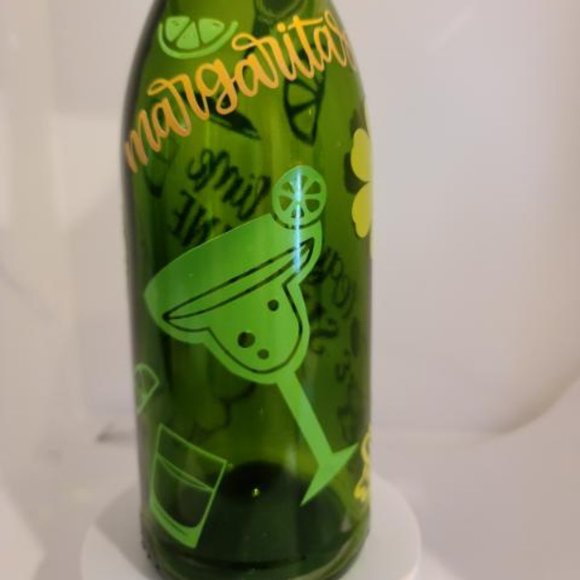 *HP* Wine Bottle Decorative Upcycled bottle, All Occasion, Cork Light - Picture 2 of 16